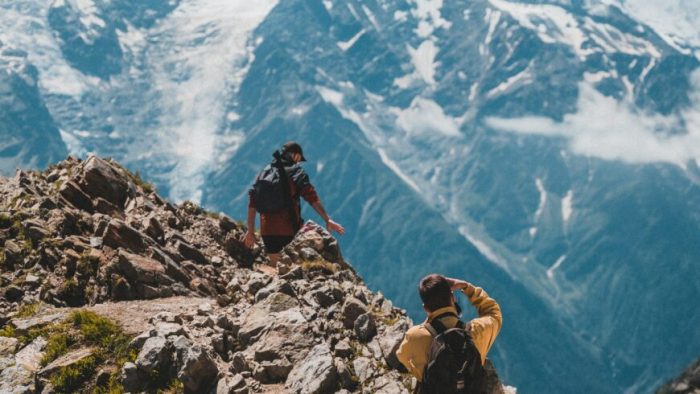 Guided mountain trekking tours