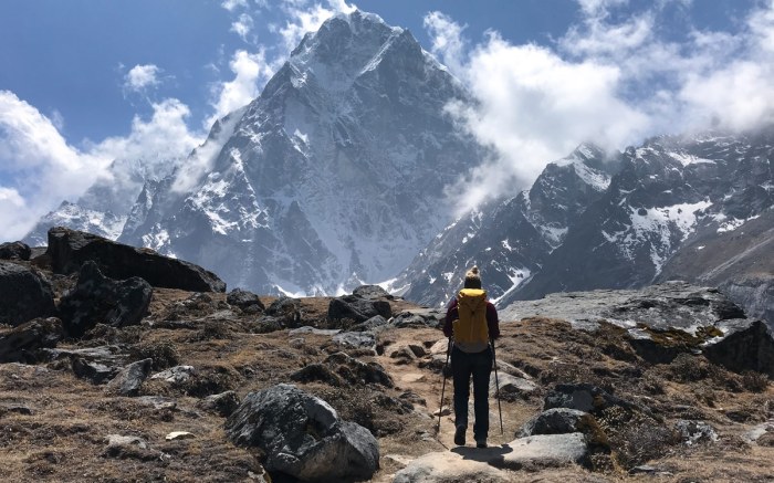Popular trekking routes in Nepal